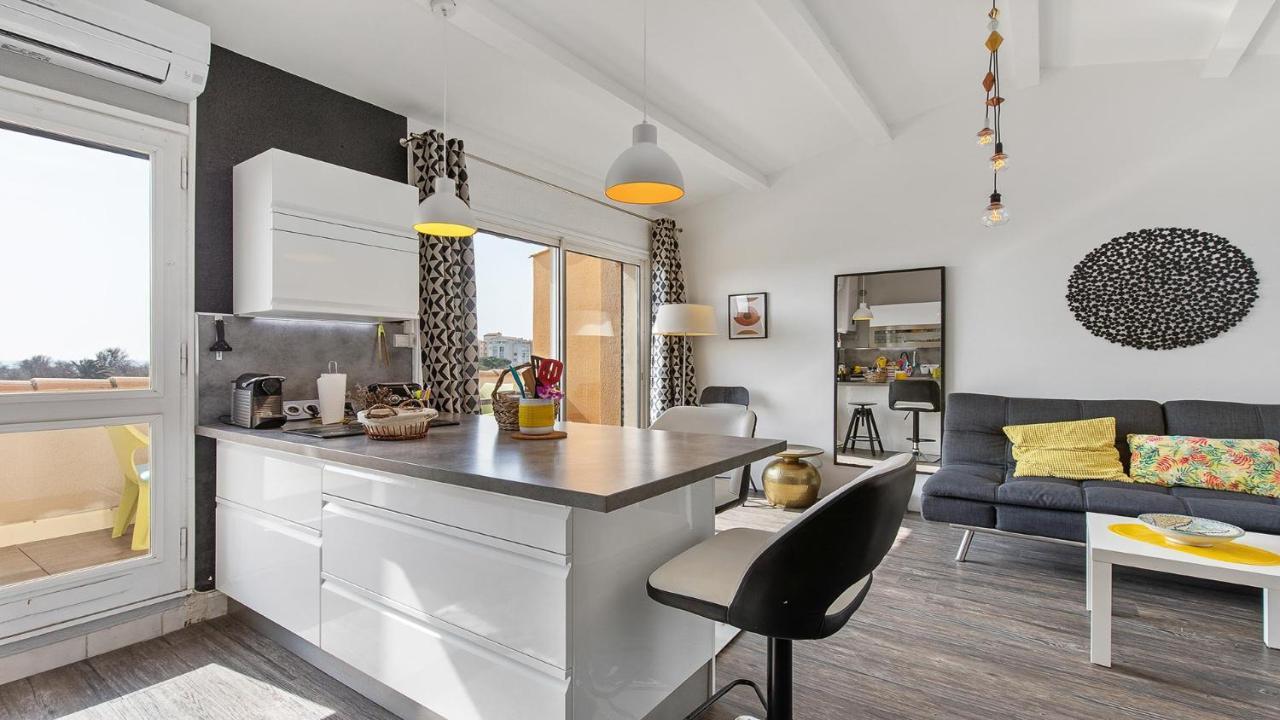Neptuna- 217L- Appart Charme- 6 Pers Agde Exteriör bild